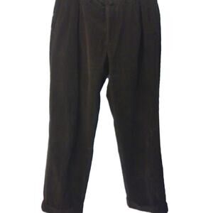 Vintage Mens Loro Piana Brown Corduroy Pants Euro Size 52 Or Size 36 x 28